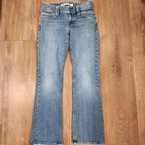 Vintage Gap Jeans Curvy Ultra Low Rise Flare Y2K 2000s Lighter Wash size 6A